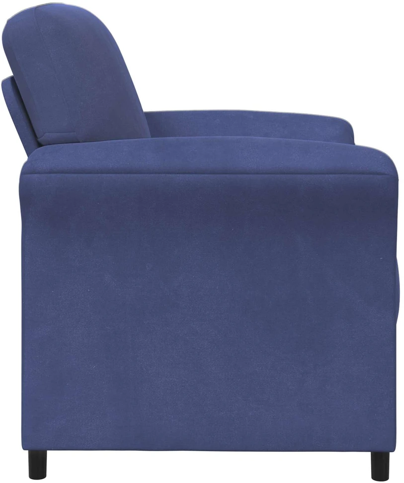 1 vietos sofa Policijos mėlyna 88 x 83 x 95 cm Aksomas