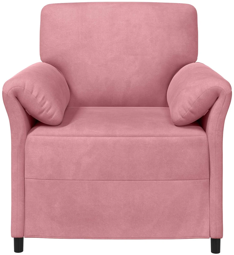 1 vietos sofa Rožinė 88 x 83 x 95 cm Aksomas