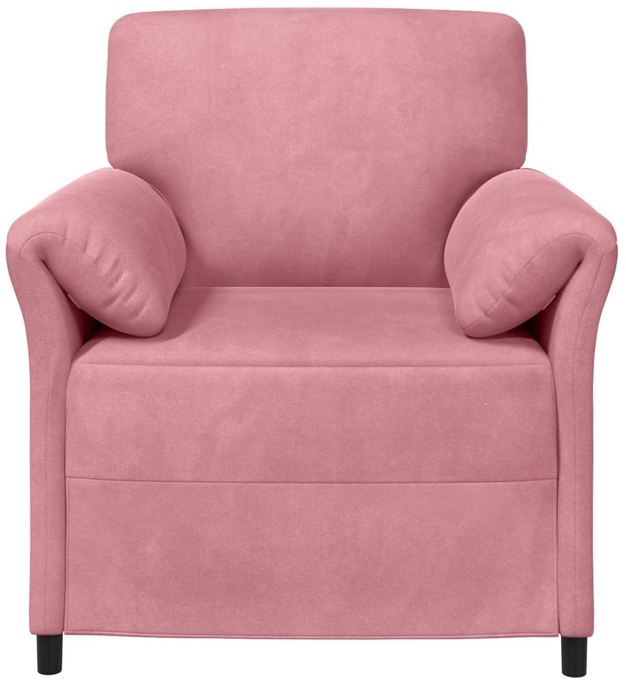 1 vietos sofa Rožinė 88 x 83 x 95 cm Aksomas