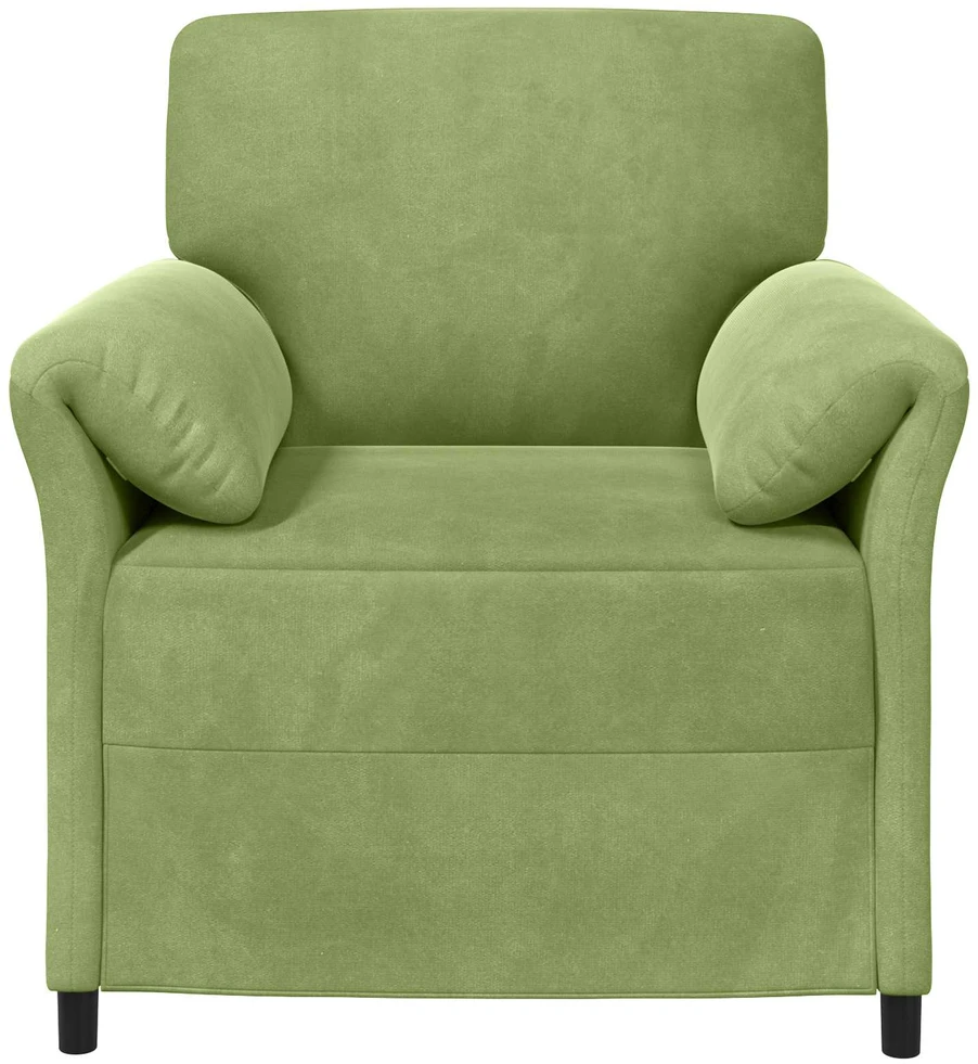 1 vietos sofa Šviesiai žalia 88 x 83 x 95 cm Aksomas