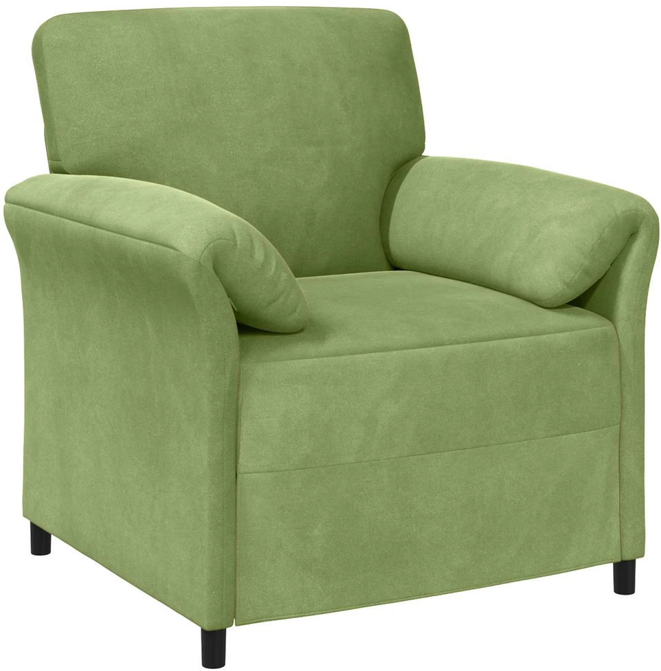 1 vietos sofa Šviesiai žalia 88 x 83 x 95 cm Aksomas