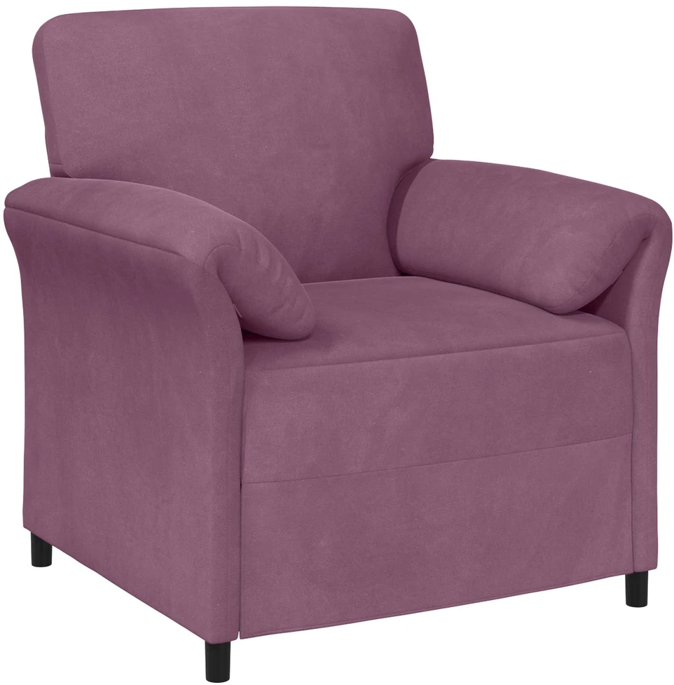 1 vietos sofa Violetinė 88 x 83 x 95 cm Aksomas