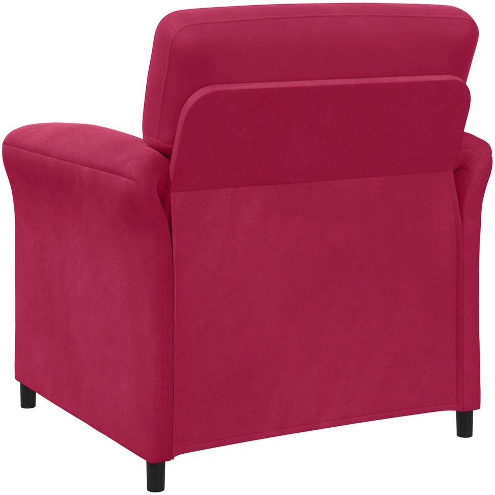1 vietos sofa Vyno raudona 88 x 83 x 95 cm Aksomas