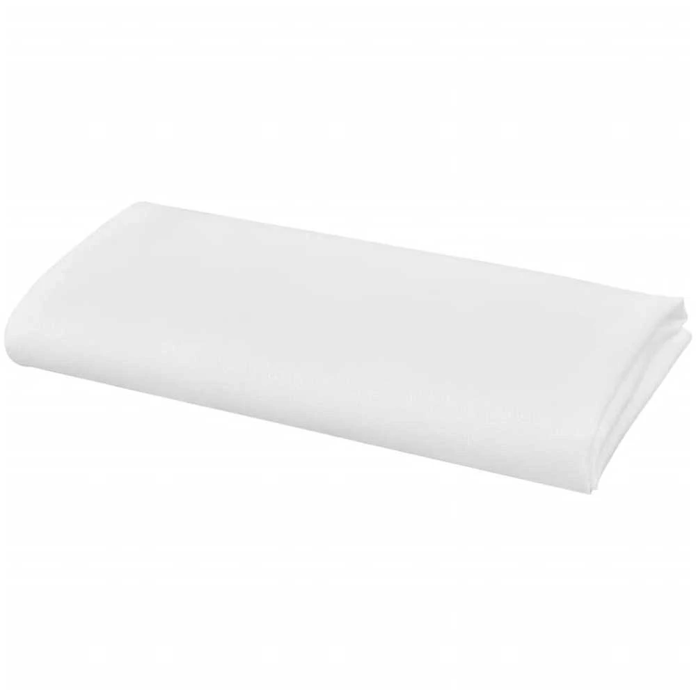 10 Stalo Servetėlių Komplektas, Baltos, 50 x 50 cm