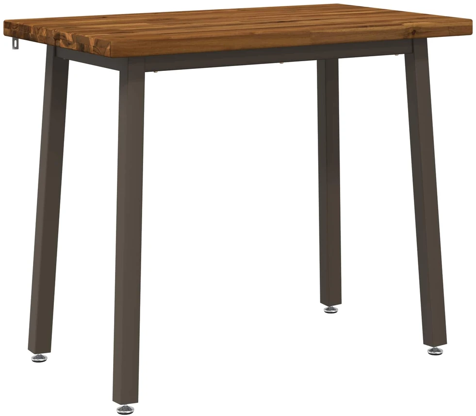 110 x 55 x 75 cm Kietos akacijos mediena Natūralus ir kava