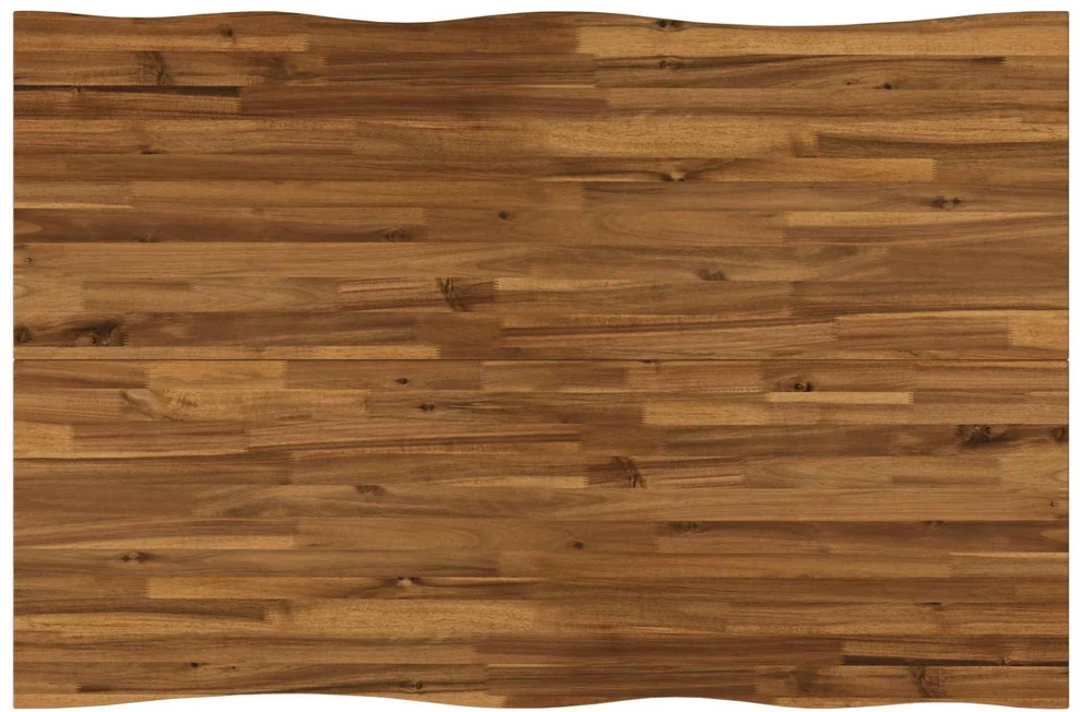 110 x 55 x 75 cm Kietos akacijos mediena Natūrali ir juoda