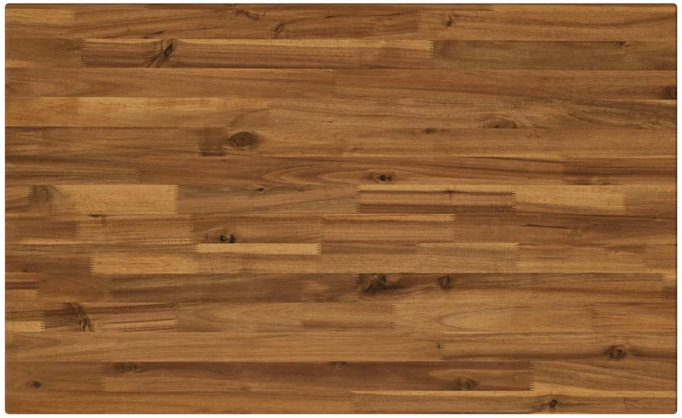 110 x 55 x 75 cm Kietos akacijos mediena Natūrali ir juoda