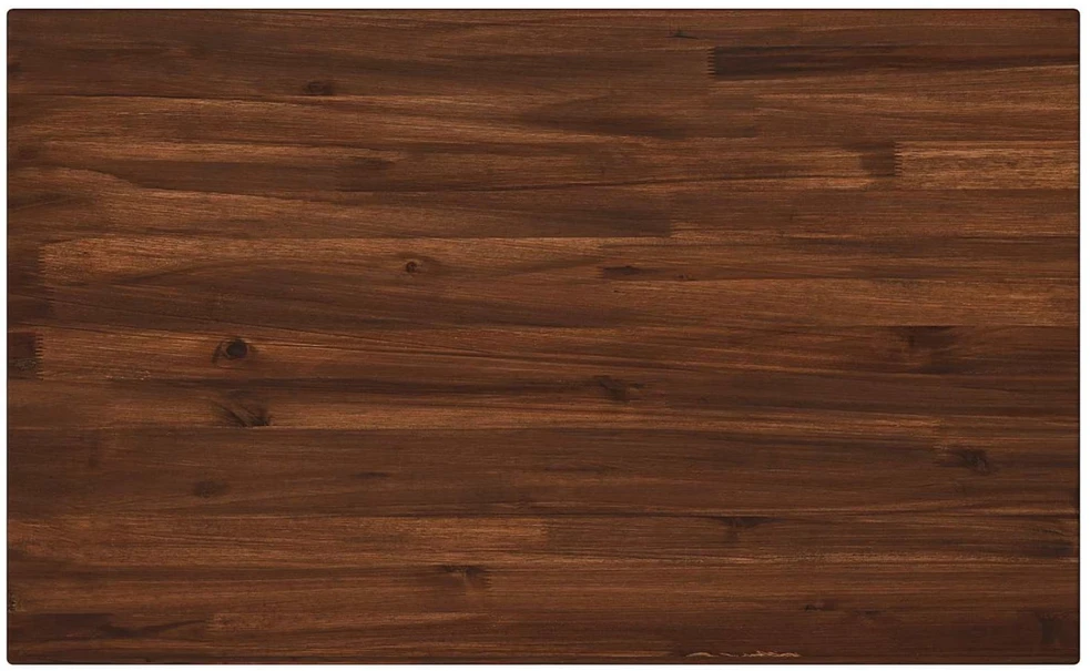 110 x 55 x 75 cm Kietos akacijos mediena Tamsiai ruda ir juoda