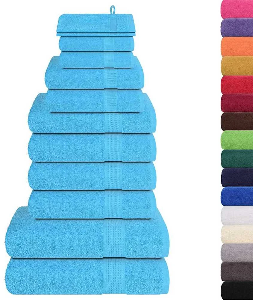 Rankšluostis Rankšluosčių rinkinys, 12vnt., turkio, 100% medvilnė, 360g/m²
