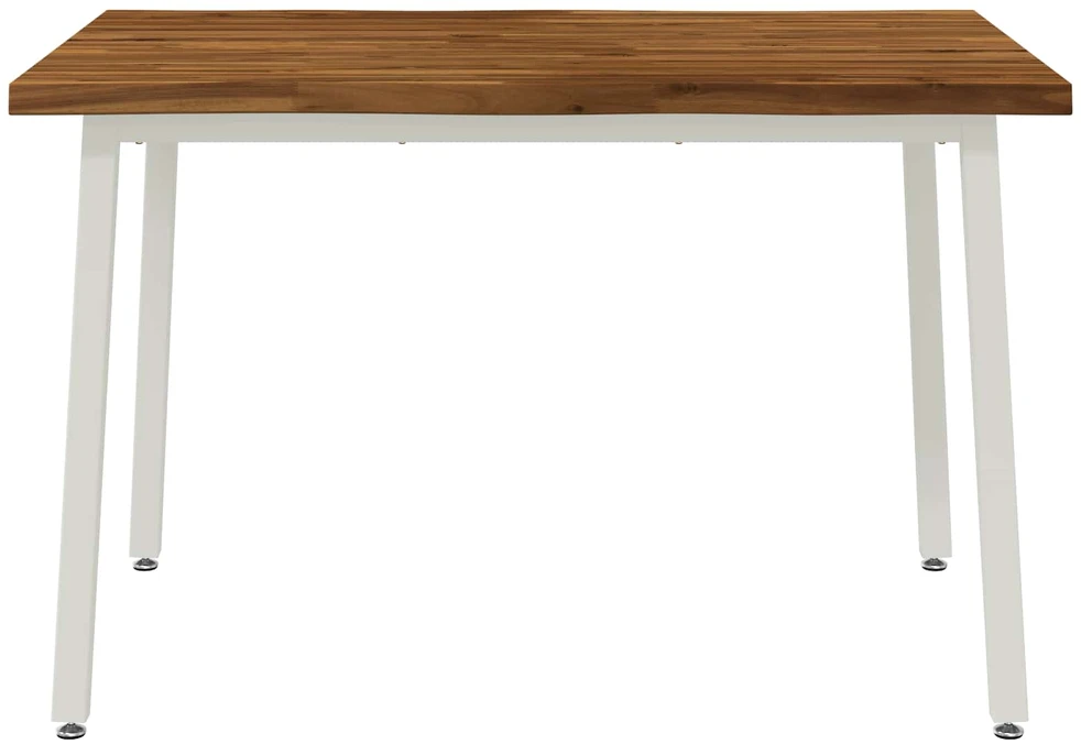 Gyvas kraštas valgomojo stalas 120 x 70 x 75 cm