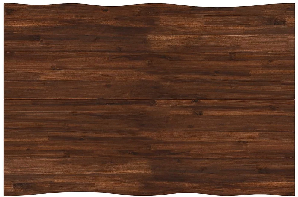 120 x 70 x 75 cm Kietos akacijos mediena Tamsiai ruda ir balta.