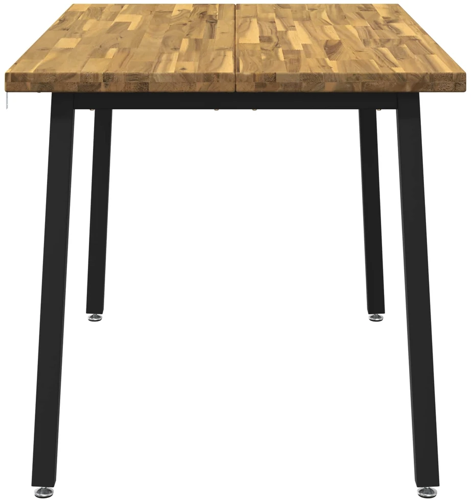 Kvadratinis valgomojo stalas 120 x 70 x 75 cm