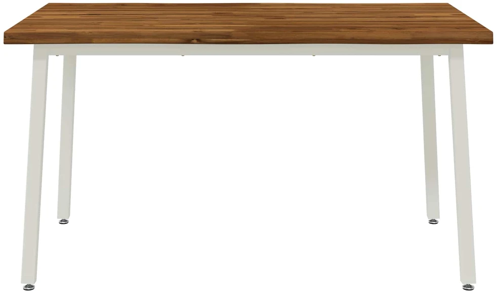 120 x 90 x 75 cm Kietos akacijos mediena Natūrali ir Balta