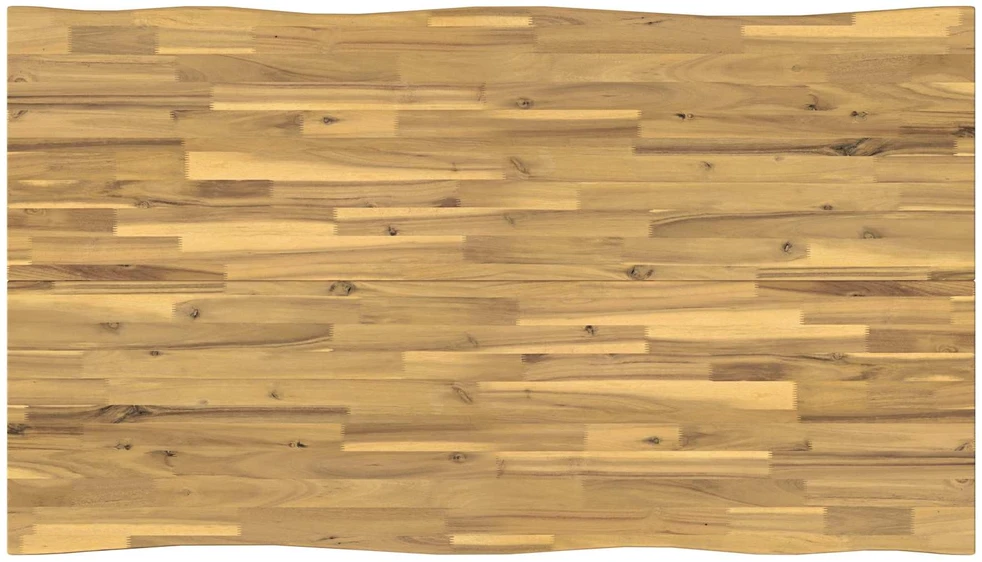 120 x 90 x 75 cm Kietos akacijos mediena Balta Stačiakampio
