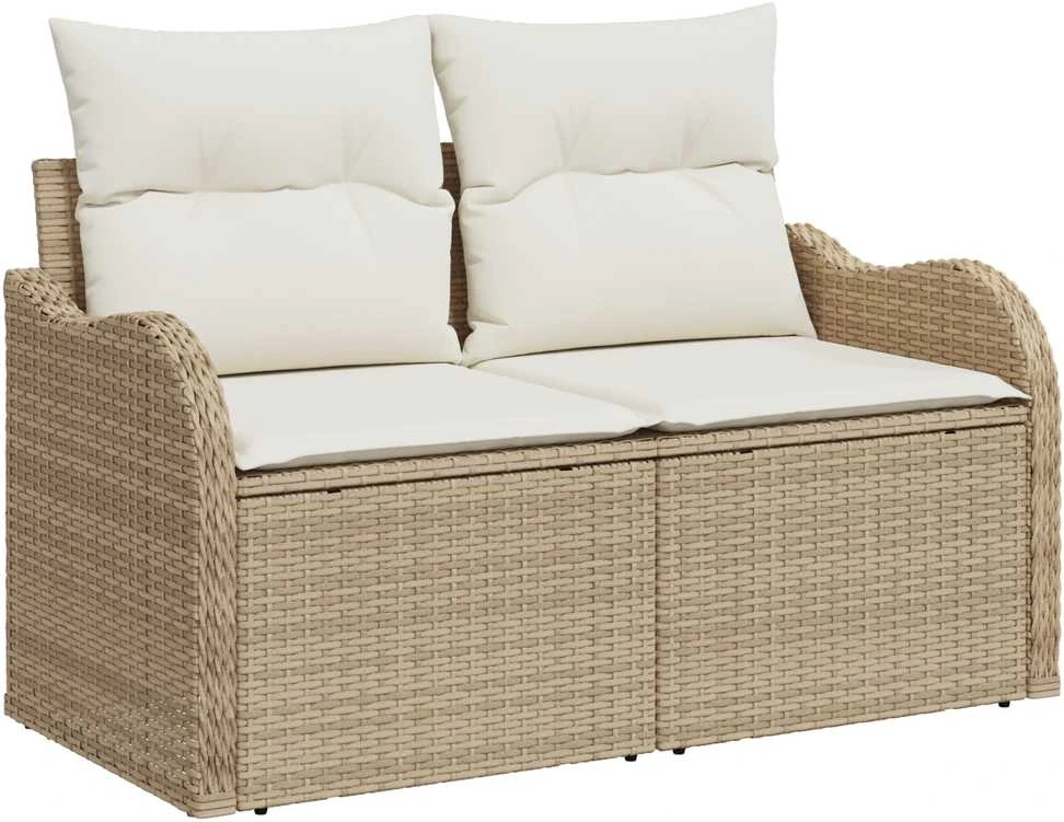 Sodo Sofų Rinkinys 13 vnt. 12-Vietų skaičius Bežinė ir kreminė