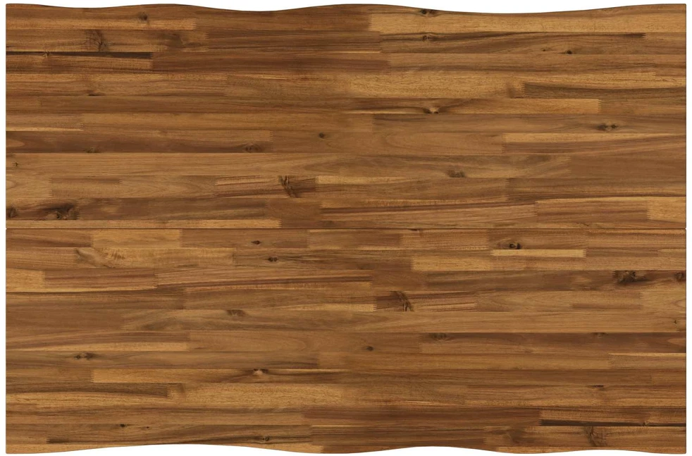 140 x 70 x 75 cm Kietos akacijos mediena Natūralus ir kava