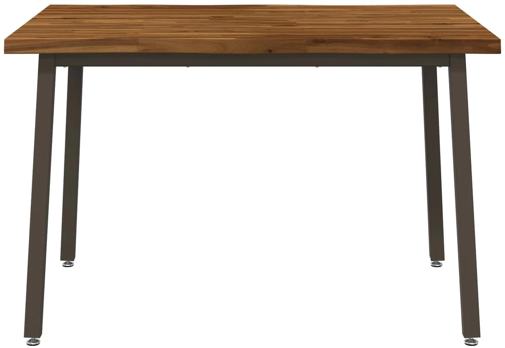 140 x 70 x 75 cm Kietos akacijos mediena Natūralus ir kava