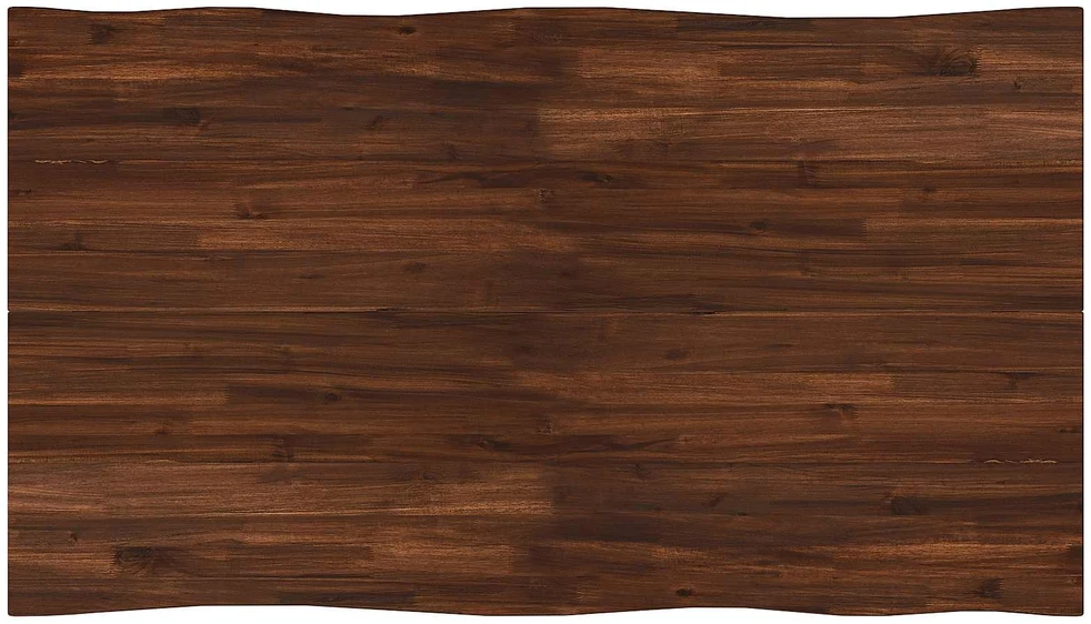 Gyvas kraštas valgomojo stalas 140 x 80 x 75 cm