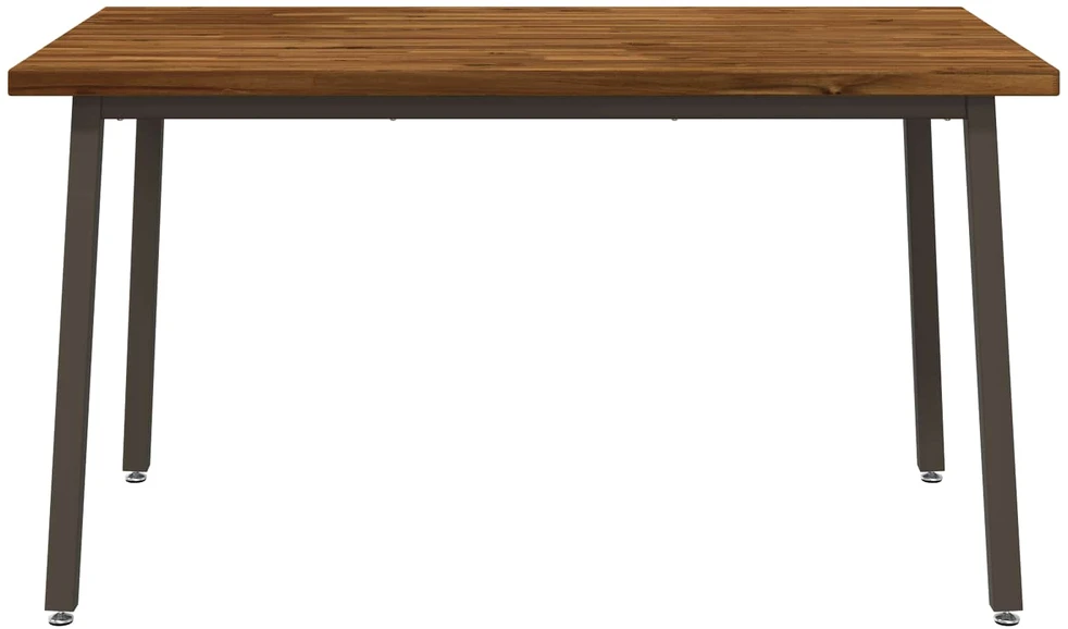 140 x 80 x 75 cm Kietos akacijos mediena Natūralus ir kava
