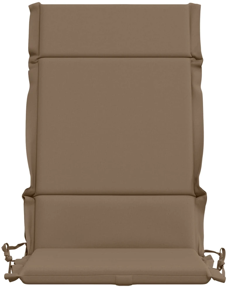 2 dalių aukštų atlošų kėdžių pagalvės GEMERT 2 pcs Taupe