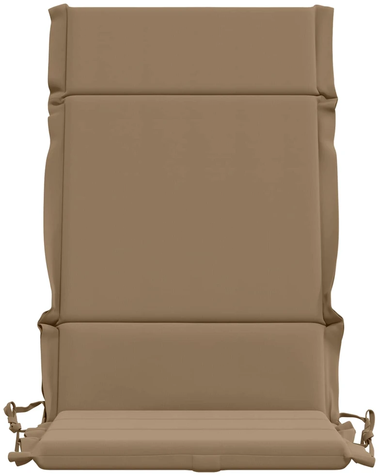 2 dalių aukštų atlošų kėdžių pagalvės GEMERT 2 pcs Taupe