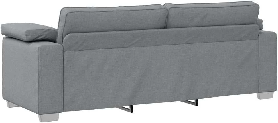 Sofa 2 vnt. Šviesiai pilka audinys