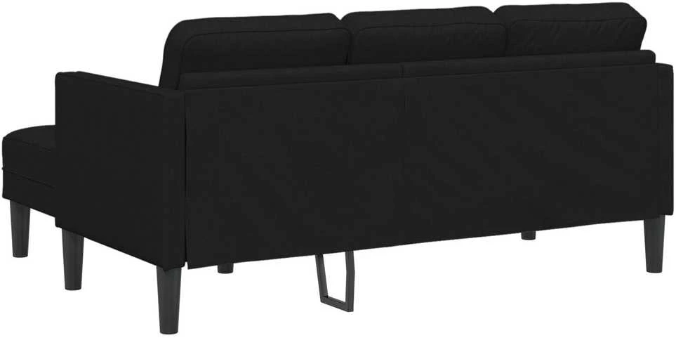 Sofa Sofos komplektas 2 vnt. Juoda Poliesteris