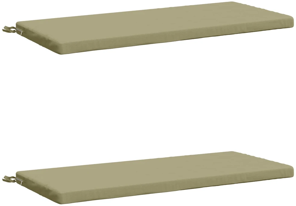 2 dalių suoliuko pagalvės SOEST 2 vnt. 100% poliesteris