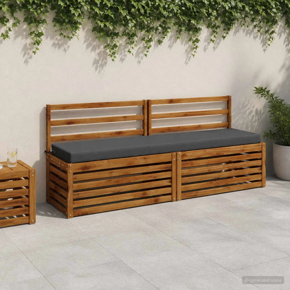2 dalių suoliuko pagalvės SOEST 2 vnt. 100% poliesteris