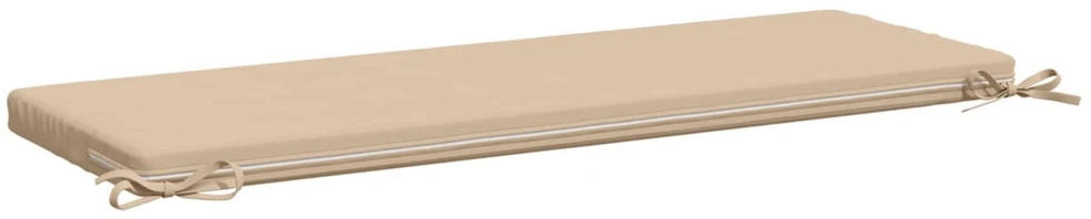 2 dalių suoliuko pagalvės SOEST 2 vnt. 100% poliesteris Kreminė