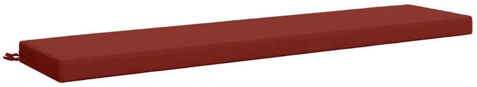 2 dalių suoliuko pagalvės SOEST 100% poliesteris Raudona