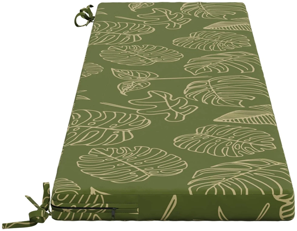 2 dalių suoliuko pagalvės SOEST 100% poliesteris Lapų dizainas