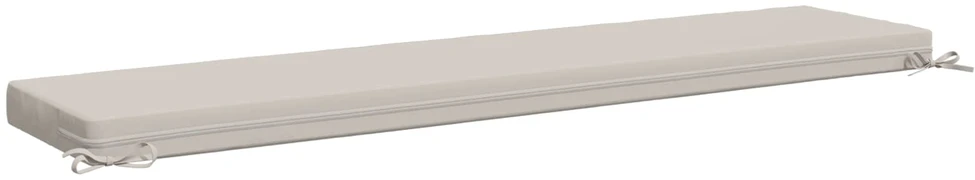 2 dalių suoliuko pagalvės SOEST 2 vnt. 100% poliesteris Balta