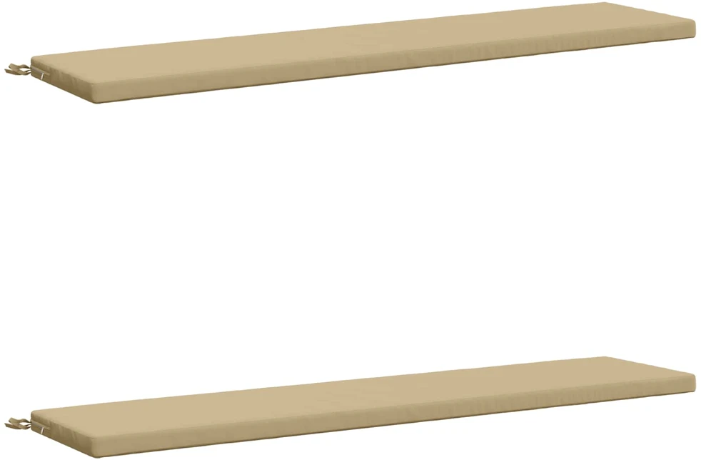 2 dalių suoliuko pagalvės SOEST 100% poliesteris Smėlio