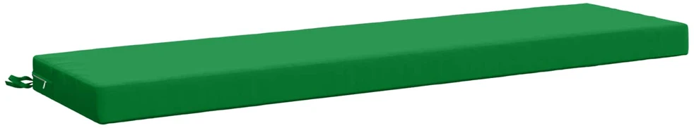 2 dalių suoliuko pagalvės SOEST 2 vnt. 100% poliesteris Žalia