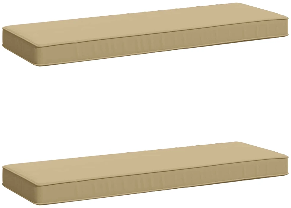 2 dalių suoliuko pagalvės VUGHT 2 pcs 100% poliesteris Smėlio