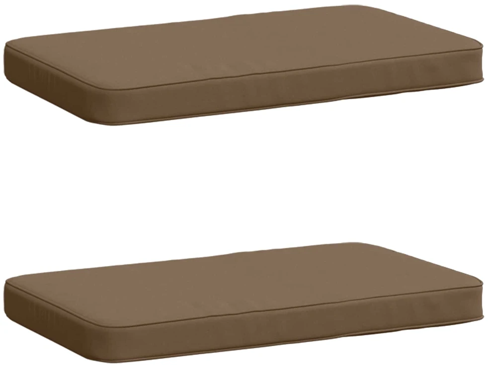 2 dalių suoliuko pagalvės VUGHT 2 pcs 100% poliesteris Taupe