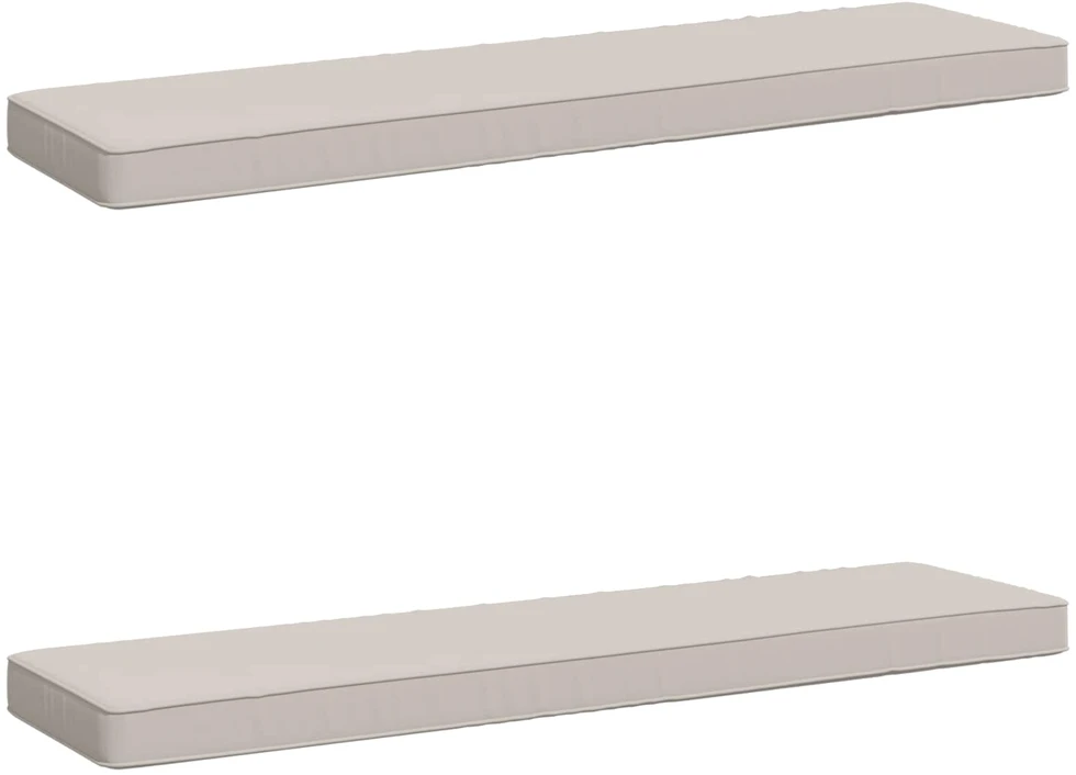 2 dalių suoliuko pagalvės VUGHT 2 pcs 100% poliesteris Balta