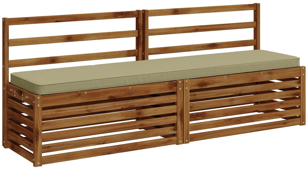 2 dalių suoliuko pagalvės VUGHT 2 vnt. 100% poliesteris