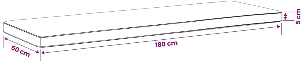 2 dalių suoliuko pagalvės VUGHT 2 vnt. 100% poliesteris Kreminė