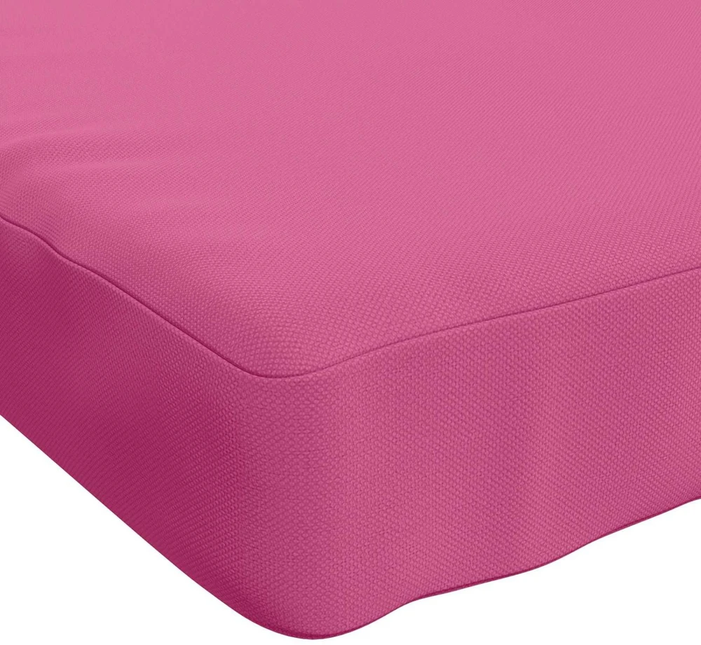 2 dalių suoliuko pagalvės VUGHT 2 vnt. 100% poliesteris Rožinė