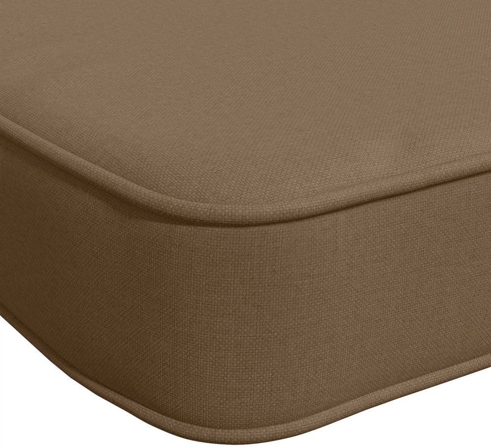 2 dalių suoliuko pagalvės VUGHT 2 vnt. 100% poliesteris Taupe