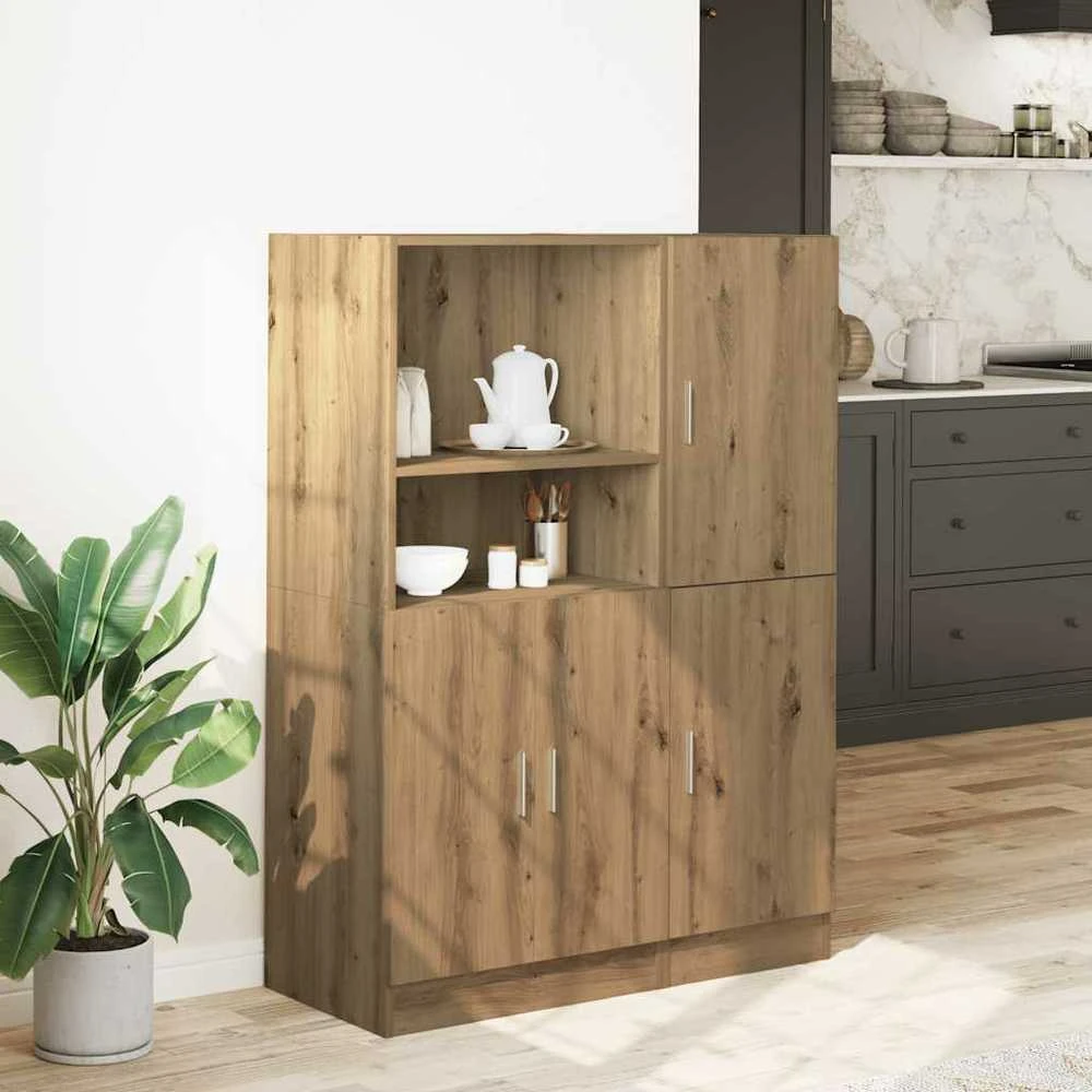 2 dalių virtuvės spintelių rinkinys Artisan ąžuolas