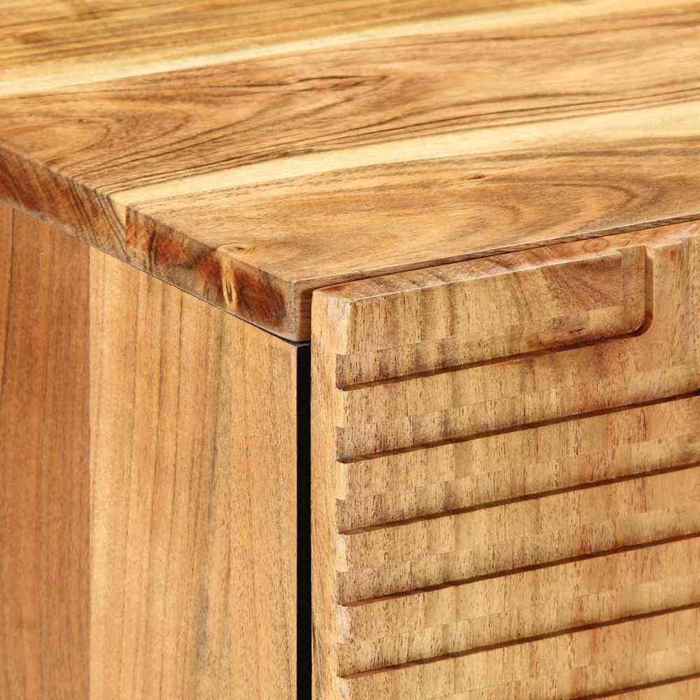 Vonios baldų rinkinys 2 pcs Ruda akacijos medienos masyvas