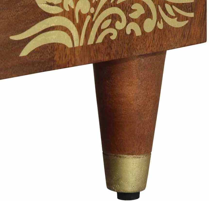 Vonios spintos komplektas 2 vnt. Medus ruda 62 x 33 x 58 cm