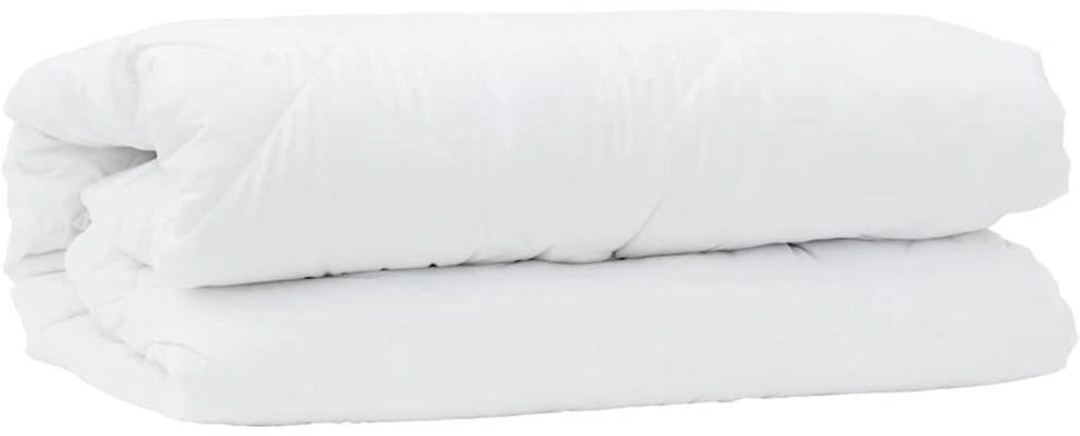 2-in-1 Antklodė 200 x 155 x 10 cm Žiema Poliesteris Balta