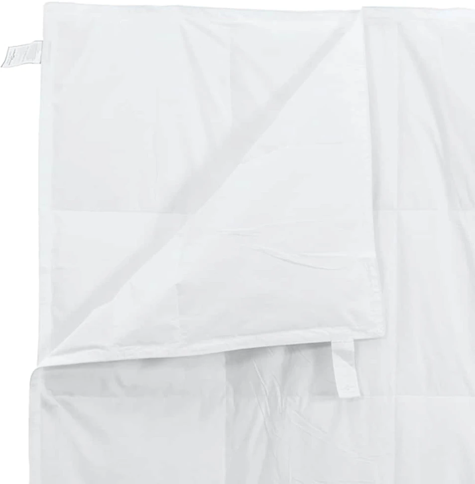 2-in-1 Antklodė Balta 200 x 200 cm Plunksna