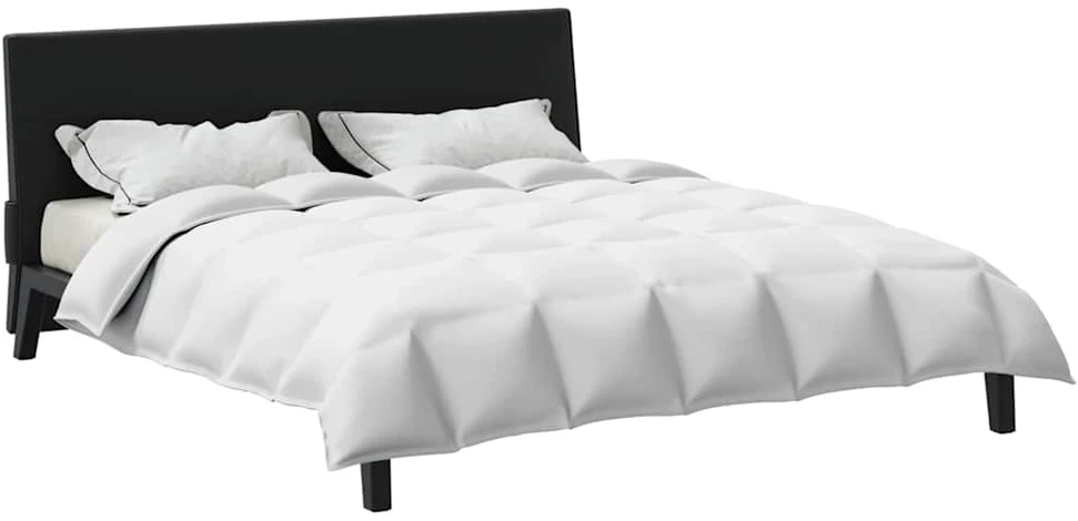 2-in-1 Antklodė Balta 240 x 220 cm Plunksna