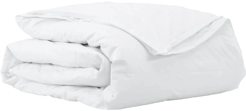 2-in-1 Antklodė Balta 240 x 220 cm Plunksna