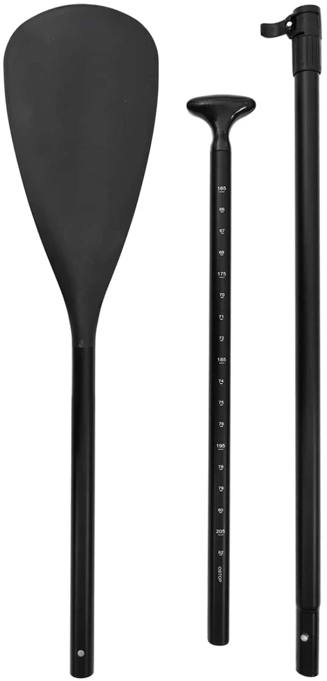 2 in 1 baidarė ir SUP irklas 203 x 19,5 cm Juoda